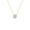 Load image into Gallery viewer, round-halo-diamond-pendant-1.50-carat-in-FD-PD10984-1.50CT-NL-YG
