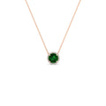 Thumbnail 22 - round-halo-emerald-1-carat-necklace-in-FDPD10984GEMGR-1.00CT-NL-RG-CS