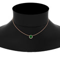 Thumbnail 25 - round-halo-emerald-1-carat-necklace-in-FDPD10984GEMGR-1.00CT-NL-RG-CS
