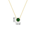 Thumbnail 78 - round-halo-emerald-1-carat-necklace-in-FDPD10984GEMGR-1.00CT-NL-YG-CS
