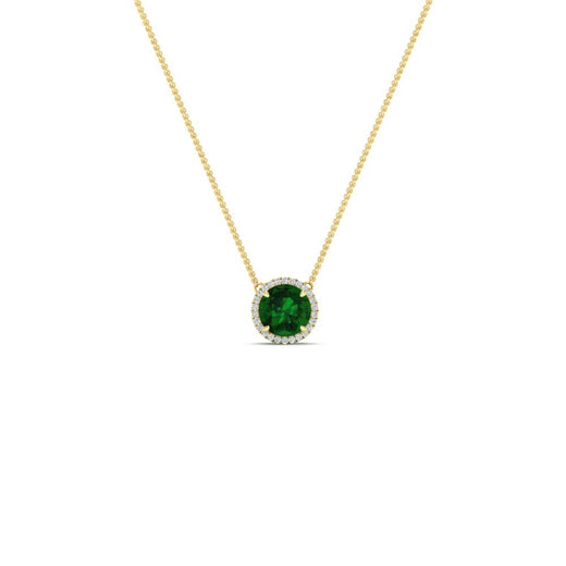 round-halo-emerald-1-carat-necklace-in-FDPD10984GEMGR-1.00CT-NL-YG-CS