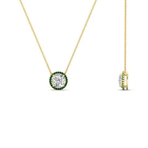 round-halo-emerald-pendant-1.50-carat-in-FDPD10984GEMGR-1.50CT-NL-YG-GS