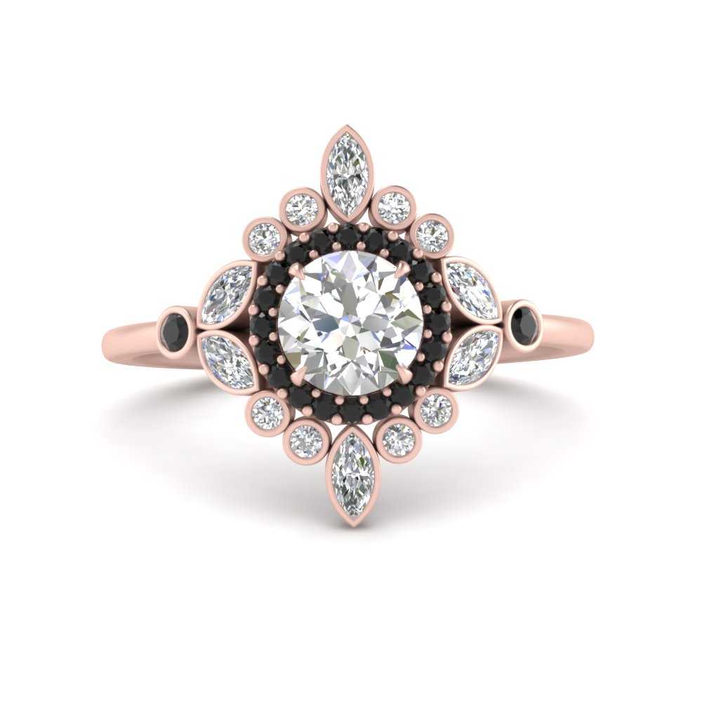 round-halo-floral-black-diamond-engagement-ring-in-rose-gold-FD9822RORGBLACK-NL-RG?v=1755852217