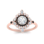 Load image into Gallery viewer, round-halo-floral-black-diamond-engagement-ring-in-rose-gold-FD9822RORGBLACKANGLE5-NL-RG?v=1755852217
