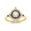 Load image into Gallery viewer, round-halo-floral-black-diamond-engagement-ring-in-yellow-gold-FD9822RORGBLACKANGLE5-NL-YG_fce56da9-ebba-4415-872c-c35f8608f83b?v=1755852239