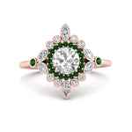 Load image into Gallery viewer, round-halo-floral-emerald-engagement-ring-in-rose-gold-FD9822RORGEMGR-NL-RG_10c9f84f-c6fa-4618-a58f-755f7ccf1d68?v=1755852238
