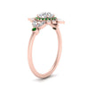 Load image into Gallery viewer, round-halo-floral-emerald-engagement-ring-in-rose-gold-FD9822RORGEMGRANGLE2-NL-RG_d160675b-5bb9-4450-a16f-b8bab927976f?v=1755852238