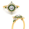 Load image into Gallery viewer, round-halo-floral-emerald-engagement-ring-in-yellow-gold-FD9822RORGEMGRANGLE3-NL-YG_1238871b-92d9-4f4f-9f25-99e6cf584374?v=1755852238