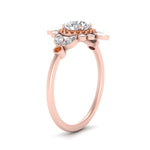 Load image into Gallery viewer, round-halo-floral-orange-sapphire-engagement-ring-in-rose-gold-FD9822RORGSAORANGLE2-NL-RG_4542458e-9517-48f2-af94-bd6e30b7393a?v=1755852237
