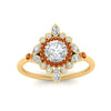 Load image into Gallery viewer, round-halo-floral-orange-sapphire-engagement-ring-in-yellow-gold-FD9822RORGSAORANGLE5-NL-YG_384381fe-e613-49a9-878a-734a4b23abb3?v=1755852238