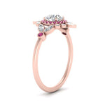Load image into Gallery viewer, round-halo-floral-pink-sapphire-engagement-ring-in-rose-gold-FD9822RORGSADRPIANGLE2-NL-RG?v=1755852214
