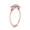 Load image into Gallery viewer, round-halo-floral-purple-topaz-engagement-ring-in-rose-gold-FD9822RORGVITOANGLE2-NL-RG_ee869545-c2fc-4e00-82bf-57949e2ebb63?v=1755852240