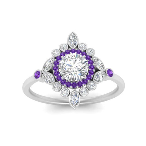 round-halo-floral-purple-topaz-engagement-ring-in-white-gold-FD9822RORGVITOANGLE5-NL-WG?v=1755852217