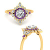 Load image into Gallery viewer, round-halo-floral-purple-topaz-engagement-ring-in-yellow-gold-FD9822RORGVITOANGLE3-NL-YG_c116ad50-e30b-4ee5-b3d6-0cf2d479cdb9?v=1755852240