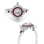 Load image into Gallery viewer, round-halo-floral-ruby-engagement-ring-in-white-gold-FD9822RORGRUDRANGLE3-NL-WG_4edb94c2-f7cd-484f-bc6a-f2051f4dd249?v=1755852238
