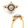 Load image into Gallery viewer, round-halo-floral-ruby-engagement-ring-in-yellow-gold-FD9822RORGRUDRANGLE3-NL-YG_772e9437-afb3-475a-a786-9fe791867dce?v=1755852239