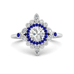Load image into Gallery viewer, round-halo-floral-sapphire-engagement-ring-in-white-gold-FD9822RORGSABL-NL-WG_0ef33772-8c66-4bc6-b1e0-fe1399eec22d?v=1755852236
