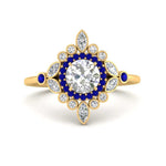 Load image into Gallery viewer, round-halo-floral-sapphire-engagement-ring-in-yellow-gold-FD9822RORGSABL-NL-YG?v=1755852214
