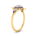 Load image into Gallery viewer, round-halo-floral-sapphire-engagement-ring-in-yellow-gold-FD9822RORGSABLANGLE2-NL-YG?v=1755852214
