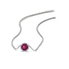 Load image into Gallery viewer, round-halo-pink-sapphire-1-carat-necklace-in-FDPD10984GSADRPI-1.00CT-NL-WG-CS