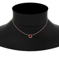 Thumbnail 30 - round-halo-ruby-1-carat-necklace-in-FDPD10984GRUDR-1.00CT-NL-RG-CS