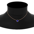 Thumbnail 15 - round-halo-sapphire-1-carat-necklace-in-FDPD10984GSABL-1.00CT-NL-RG-CS