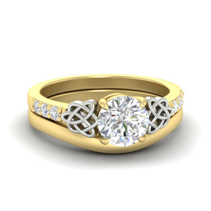 round-lab-diamond-celtic-knot-plain-band-bridal-set-in-yellow-gold-fdens2255rosleep-nl-yg-ws3.jpg