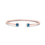 Load image into Gallery viewer, round-minimalist-open-blue-topaz-stacking-ring-in-rose-gold-FD9404RORGICBLTO-NL-RG.jpg

