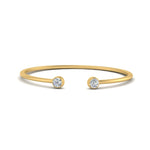 Load image into Gallery viewer, round-minimalist-open-diamond-stacking-ring-in-yellow-gold-FD9404ROR-NL-YG.jpg
