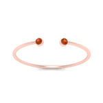 Load image into Gallery viewer, round-minimalist-open-orange-sapphire-stacking-ring-in-rose-gold-FD9404RORGSAOR-NL-RG.jpg
