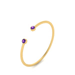 Load image into Gallery viewer, round-minimalist-open-purple-topaz-stacking-ring-in-yellow-gold-FD9404RORGVITO-NL-YG.jpg

