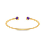 Load image into Gallery viewer, round-minimalist-open-purple-topaz-stacking-ring-in-yellow-gold-FD9404RORGVITO-NL-YG.jpg
