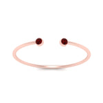 Load image into Gallery viewer, round-minimalist-open-ruby-stacking-ring-in-rose-gold-FD9404RORGRUDR-NL-RG.jpg
