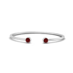 Load image into Gallery viewer, round-minimalist-open-ruby-stacking-ring-in-white-gold-FD9404RORGRUDR-NL-WG.jpg
