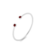 Load image into Gallery viewer, round-minimalist-open-ruby-stacking-ring-in-white-gold-FD9404RORGRUDR-NL-WG.jpg
