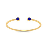 Load image into Gallery viewer, round-minimalist-open-sapphire-stacking-ring-in-yellow-gold-FD9404RORGSABL-NL-YG.jpg
