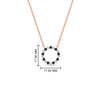 Load image into Gallery viewer, round-open-circle-1-carat-black-diamond-pendant-in-FDPD11271GBLACK-1.00CT-NL-RG
