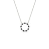 Load image into Gallery viewer, round-open-circle-1-carat-black-diamond-pendant-in-FDPD11271GBLACK-1.00CT-NL-WG