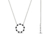 Load image into Gallery viewer, round-open-circle-1-carat-black-diamond-pendant-in-FDPD11271GBLACK-1.00CT-NL-WG
