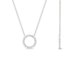 Load image into Gallery viewer, round-open-circle-1-carat-diamond-pendant-in-FDPD11271-1.00CT-NL-WG
