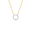Load image into Gallery viewer, round-open-circle-1-carat-diamond-pendant-in-FDPD11271-1.00CT-NL-YG