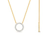 Load image into Gallery viewer, round-open-circle-1-carat-diamond-pendant-in-FDPD11271-1.00CT-NL-YG