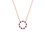 Load image into Gallery viewer, round-open-circle-1-carat-pink-sapphire-pendant-in-FDPD11271GSADRPI-1.00CT-NL-RG
