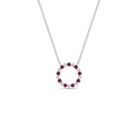 Load image into Gallery viewer, round-open-circle-1-carat-pink-sapphire-pendant-in-FDPD11271GSADRPI-1.00CT-NL-WG
