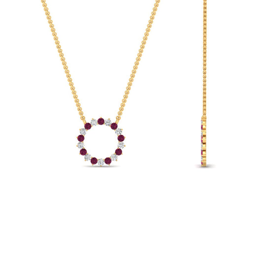 round-open-circle-1-carat-pink-sapphire-pendant-in-FDPD11271GSADRPI-1.00CT-NL-YG