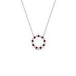Load image into Gallery viewer, round-open-circle-1-carat-ruby-pendant-in-FDPD11271GRUDR-1.00CT-NL-WG
