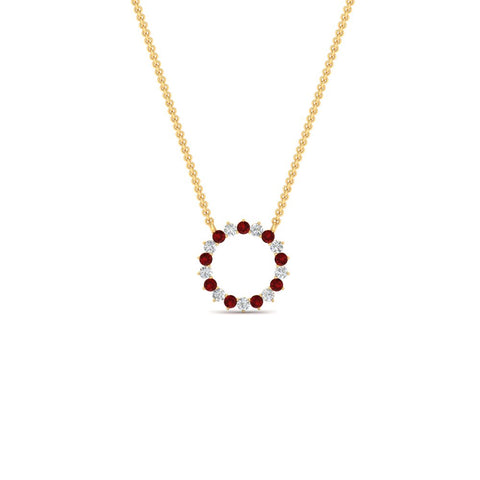 round-open-circle-1-carat-ruby-pendant-in-FDPD11271GRUDR-1.00CT-NL-YG
