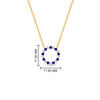 Load image into Gallery viewer, round-open-circle-1-carat-sapphire-pendant-in-FDPD11271GSABL-1.00CT-NL-YG