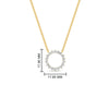 Load image into Gallery viewer, round-open-circle-1-carat-diamond-pendant-in-FDPD11271-1.00CT-NL-YG