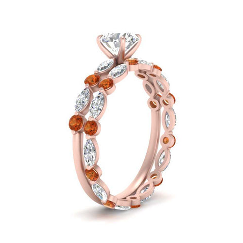 round-orange-sapphire-floating-marquise-accent-ring-with-eternity-wedding-band-in-rose-gold-FDEWB9398ROGSAORANGEL2-NL-RG.jpg?v=1758802198